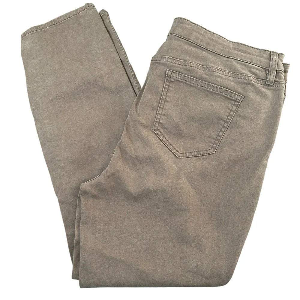 Buffalo David Bitton‎ Women’s Hanna High Rise Skinny Jeans Brown Stretch Size 16